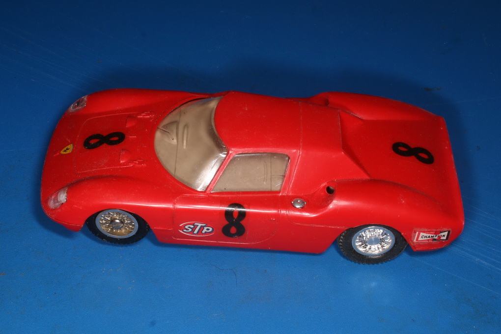 Slotcars66 Ferrari 250 LM 1/32nd scale Airfix slot car red #8 -  